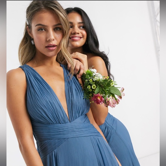 ASOS Blue Dress 8P - Picture 2 of 8